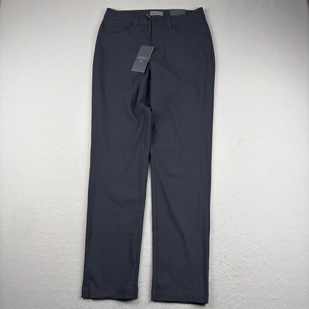 VRST Limitless Slim Fit 5 Pocket Pants Men's 30x32 Dark Navy Stretch NWT